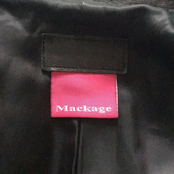 Mackage Genuine Leather Jacket, expresso brown, size S, - Picture 5 of 16
